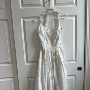 Lulus white halter dress